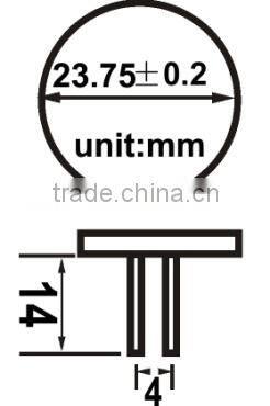 ce rohs back-pin 6leds SMD 5050 led g4 12v 1w