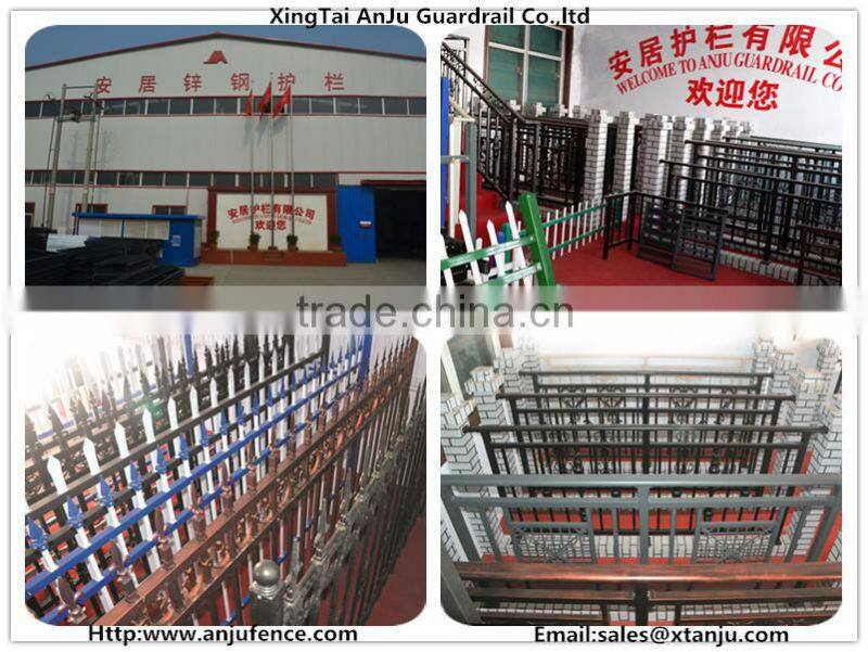 China supplier Decorative steel balcony railing designs YT003