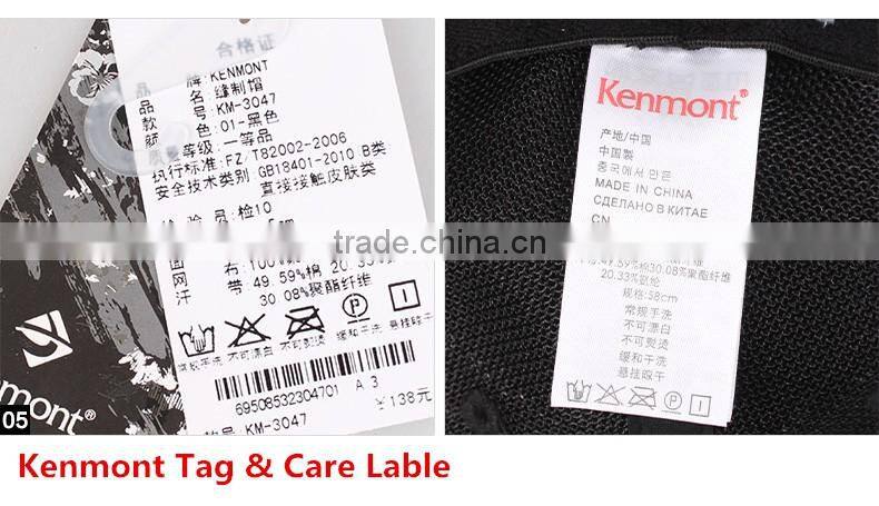 Promotion Kenmont Logo Printed Cheap Baseball Cap Custom