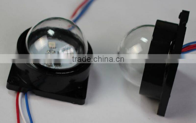 60mm dmx led pixel light 5050 ws2801/RGB led pixel waterproof ws2801 strings