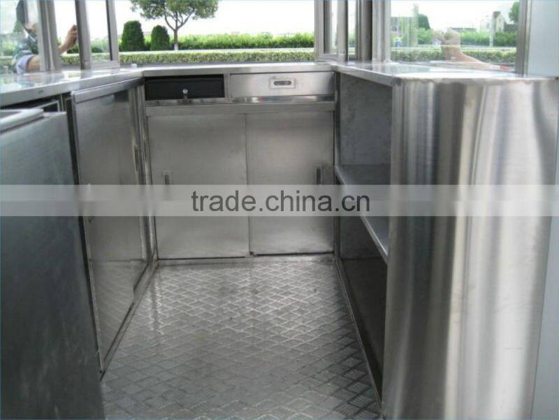 factory price. snack customized mobile food vending cart