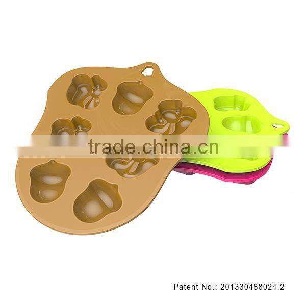 Hopesun patent design custom silicone ice cube tray