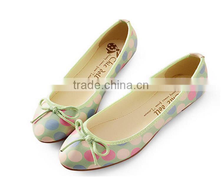 Plastic flat shoes for women women shoes 2016 made in China XT-DA0891