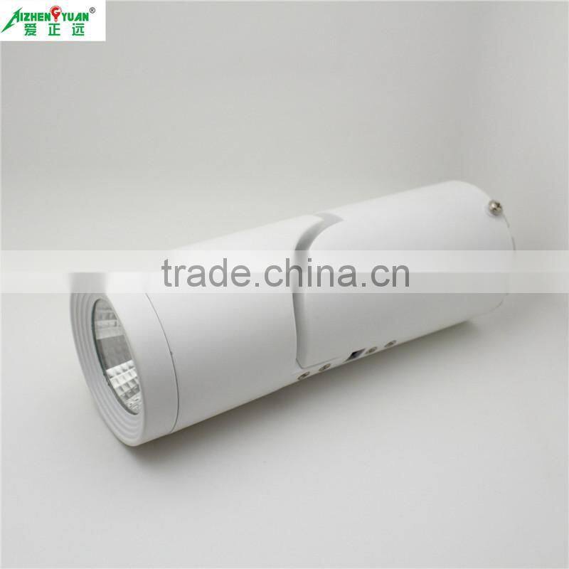 6W 2700K Commercial LED track light with white body