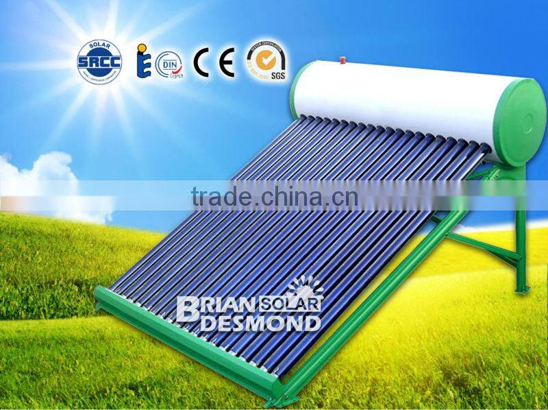 Perfect After-sale Service Homemade Non-pressurized Solar Water Heater