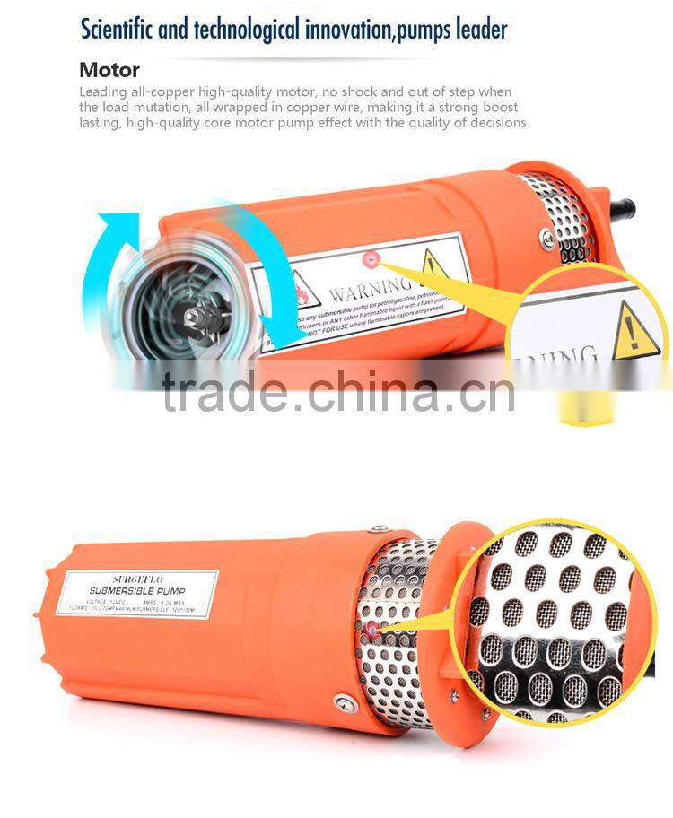 electric submersible pump philippines dc solar water pump system specifications YM2440-30