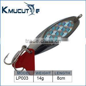Kmucutie spoon lure 10g stainless steel material metal blade for bass fishing