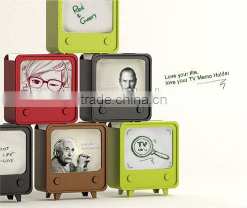 X&W TV shape memo holder with paper