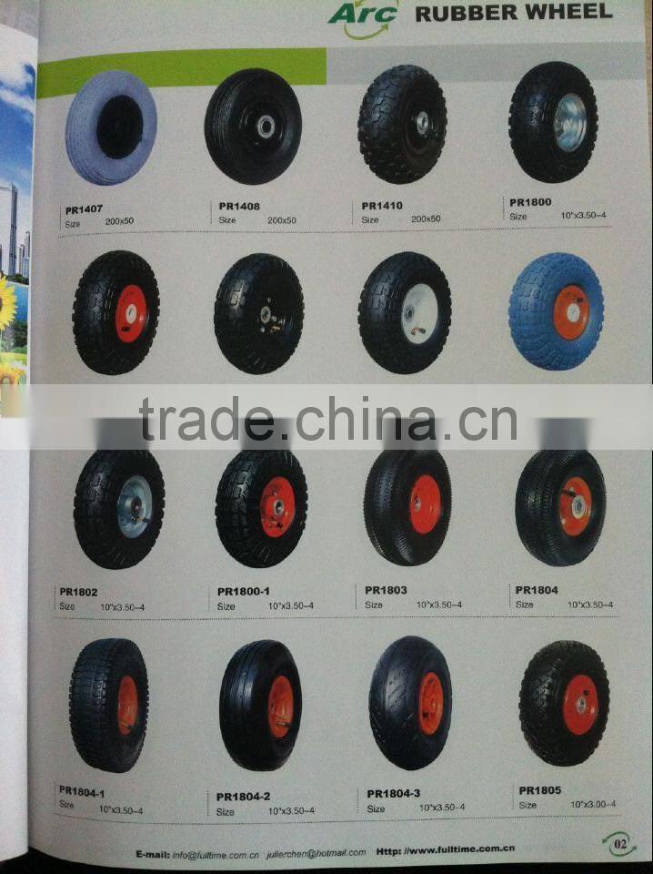 China Factory Rubber Wheelbarrow Tyre 3.50-4