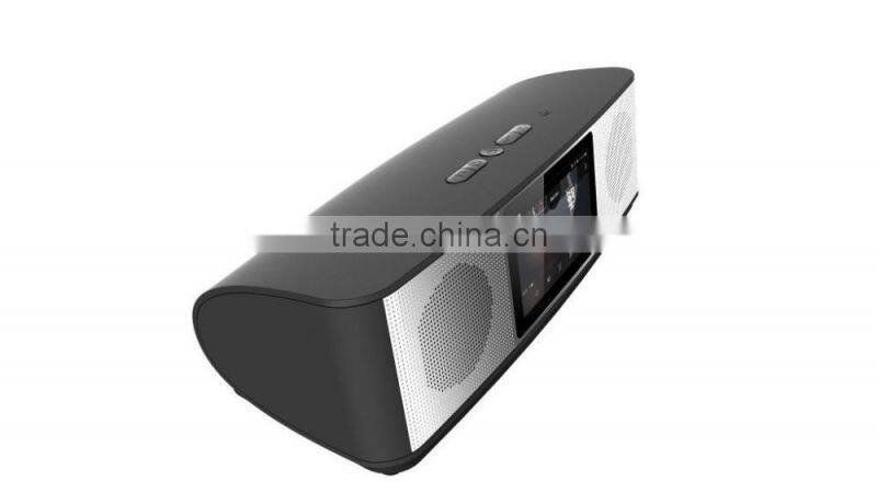2016 new wireless A6 Smart wifi Bluetooth Speaker With TF card USB port and FM radio Function Bluetooth Speaker