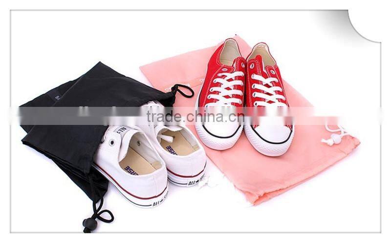 Factory direct! 2016 new modern Environmental friendly cotton shoe bag