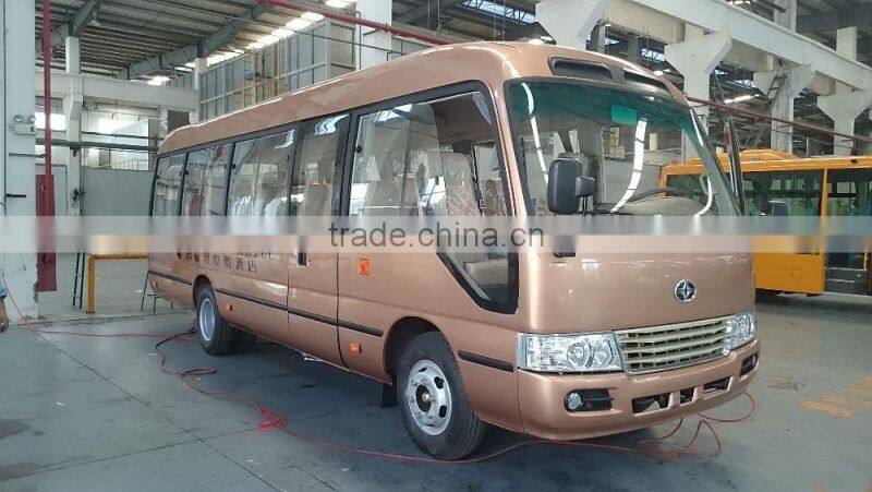 7.5m 26 seats Coaster type mini bus with cummings engine HM6700