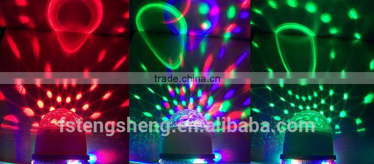 Remote Control RGB LED Crystal Ball Light Mini Magic Ball(CE&RoHS Compliant)