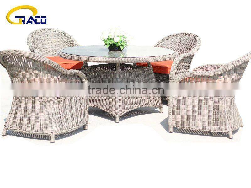 Granco KAL027 moder furnitures rattan dining set
