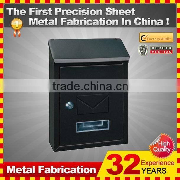 32 years experience wall mounted lockable stainless steel mail box