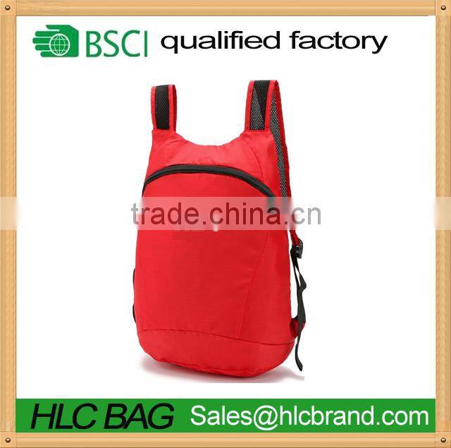 custom logo sports lightweight foldable backpack HL-PB085