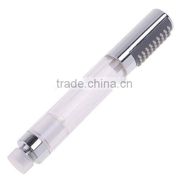 Temperature control LED shower hand with light electric faucet