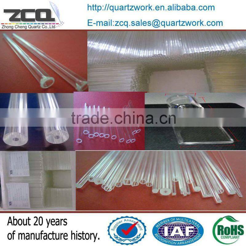 Rubber Industry Borosilicate Capillary Glass Tube for cable and wire manufacturing