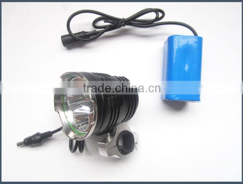 rechargeable aluminum led bicycle light bike lamp