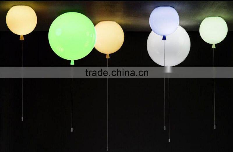 Fancy Glass Ball Electroplating Finish Ceiling Lamp for Home Decoration