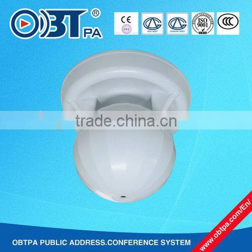Elegent ball hanging ceiling loudspeaker 100v 20w for coffee shop,shopping mall,lobby