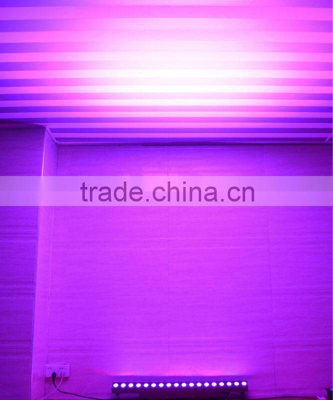 180W DMX LED bar light 18pcs 10w four in one wash lighting