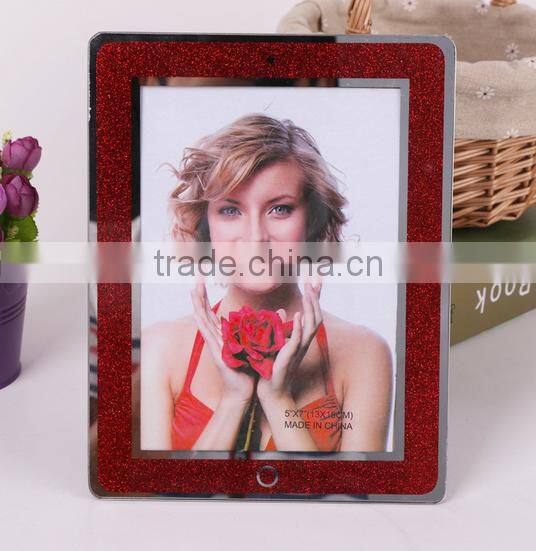 5x7 6x8in shinning panting hot sexy girl picture glass photo frame very cheap