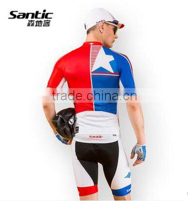 SANTIC 2015 New design sublimation cycling jiersey,cycling wear