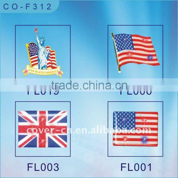 Newest promotional gifts, LED Badge with Pin and Magnet