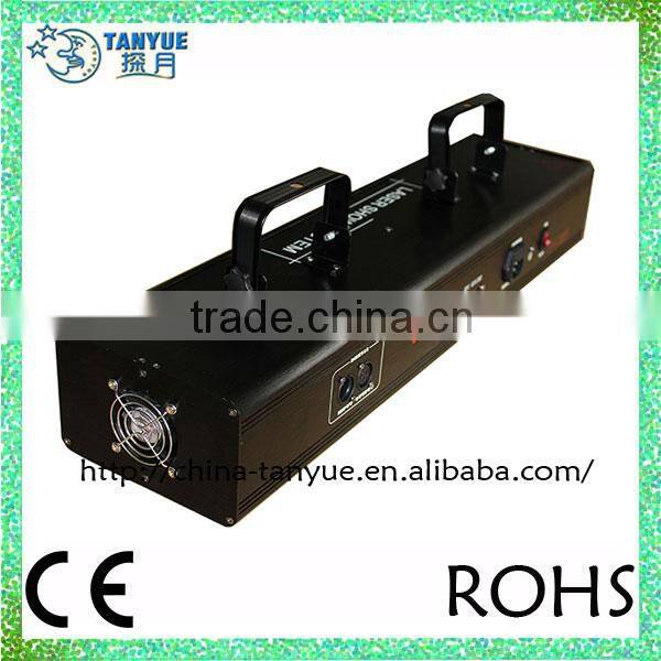 DMX512 factory price four head laser light laser decoration