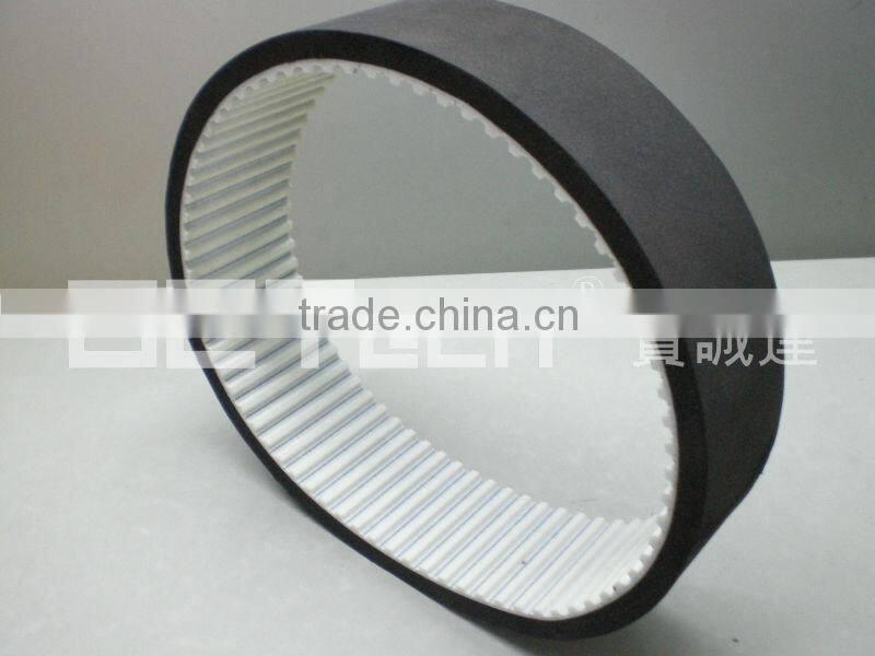 PU Timing Belt With Sponge/Foam - Black