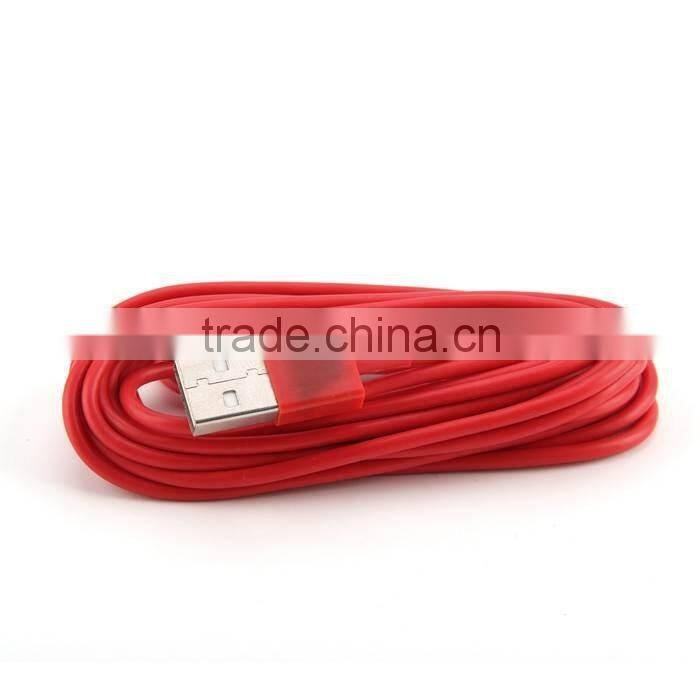 High Quality 1 Meter Green Data Sync Charging USB A To Mini Din 8pin Cable