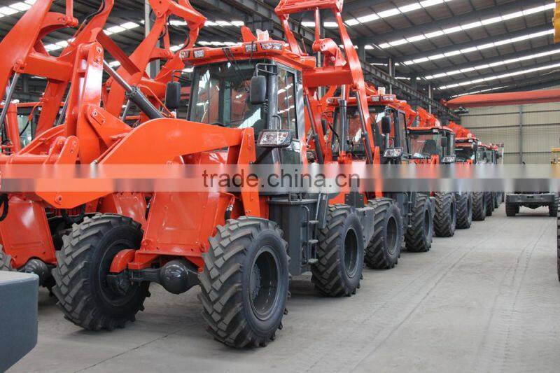 ZL28-2800KG cheap wheel loader 2800kg, 1.3m3 bucket,Cummin engine 75KW,CE certification)