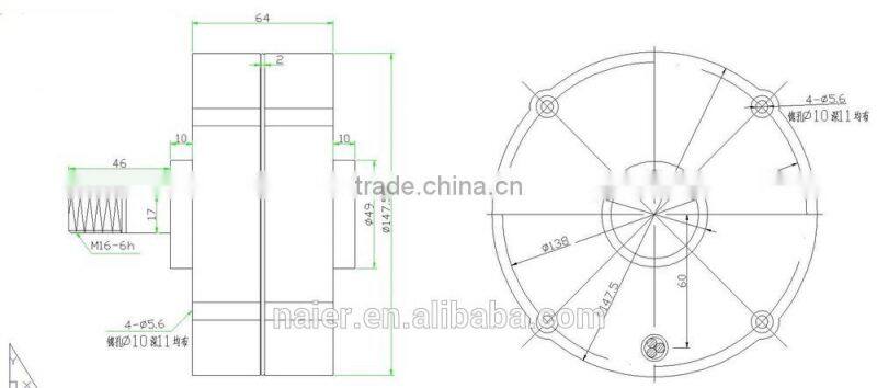 much discount 100watt 12/24v AC generator made in china