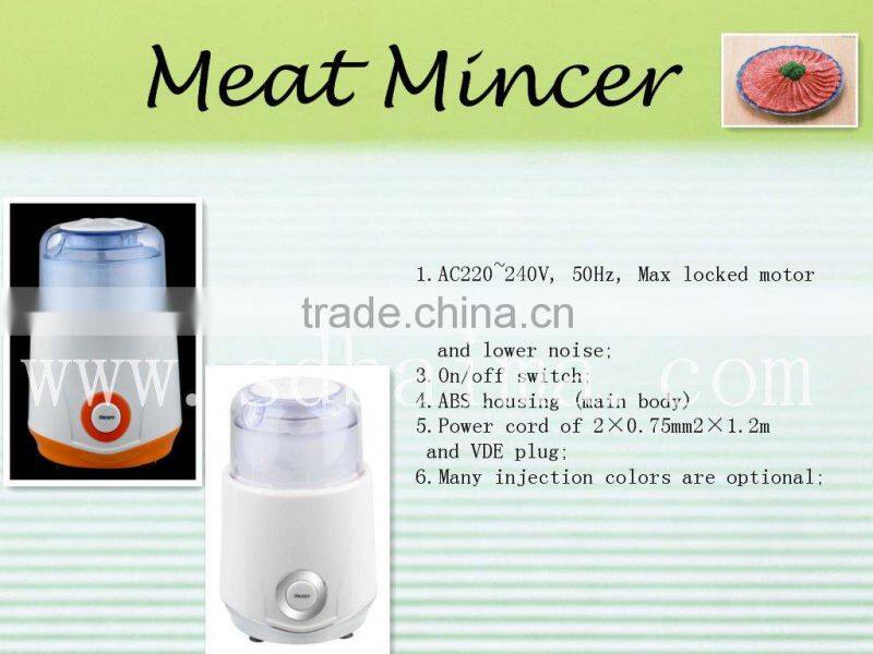 electric meat mincer