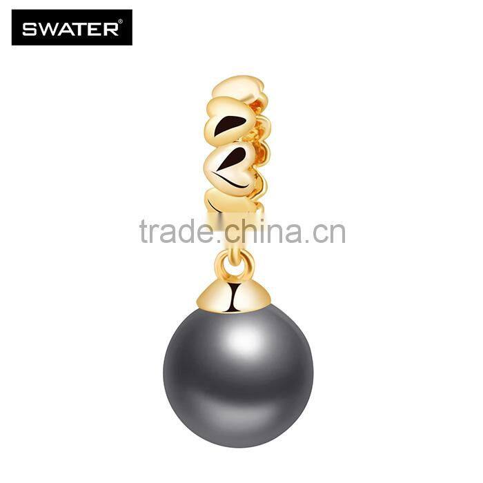 Wholesale Products Grey White Bead Bracelet Charm