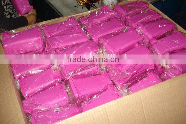 BT05B colorful desktop plastic mini trash can pen holder