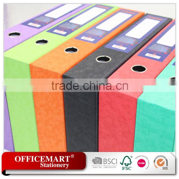 orange a4 paper stationery box file