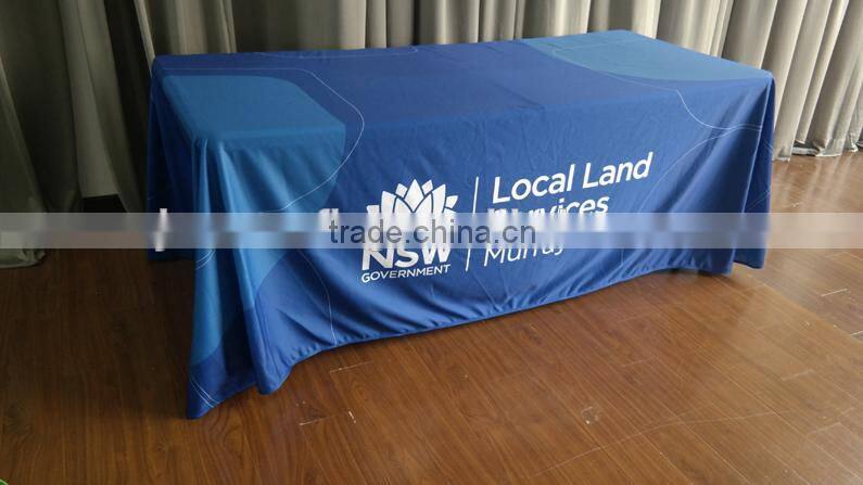 advertising 6ft and 8ft pvc table cloth for advertising