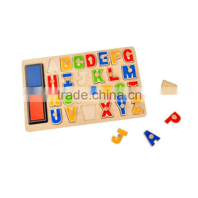Educational chinese wooden puzzle