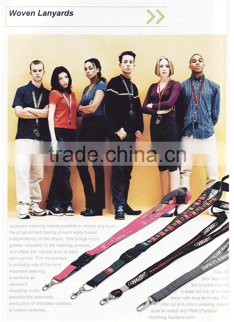 Heat transfer printed lanyard without MOQ