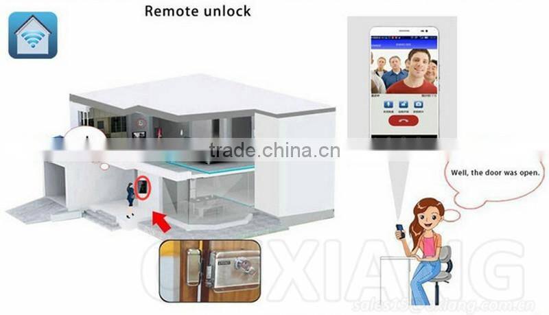 720P PIR Motion Sensor WiFi Visual Intercom Doorbell with IR Night Vision