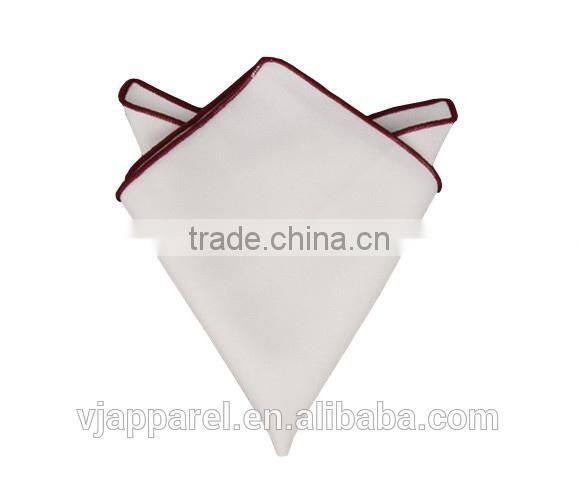 Custom Logo Warner Wedding Pocket Square