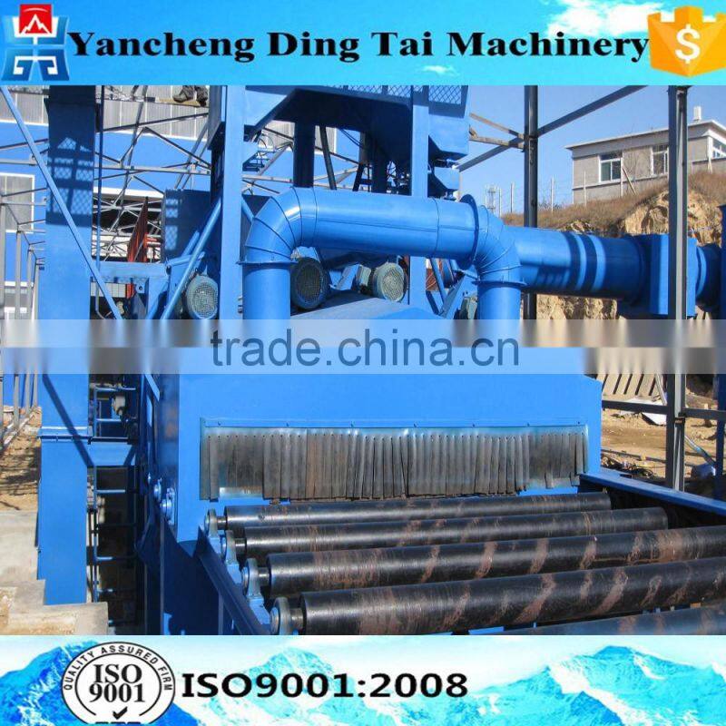 steel plate clean machine/shot blast