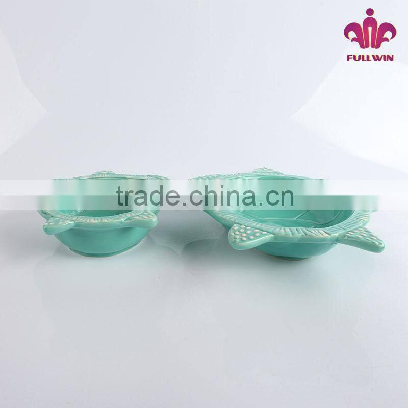 Tortoise shape cheap ceramic sweet bowl