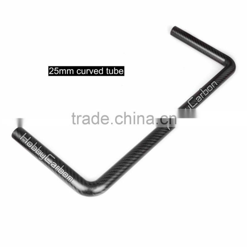 Multicopter/FPV CNC customized 25*23*500 3k twill matte 100% real carbon fiber tube/ boom for telescope