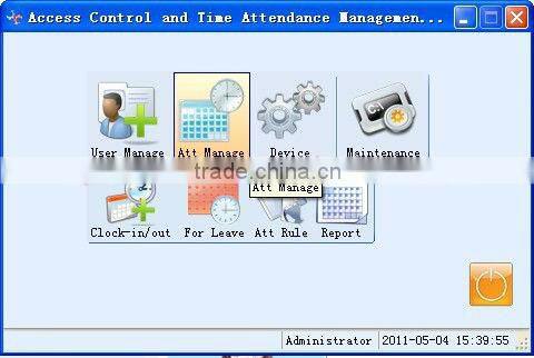 Touch Screen Biometric Attendance Device
