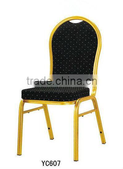 armless metal frame hotel banquet chair YC601