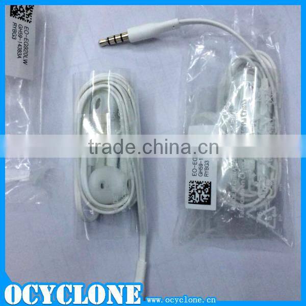 New products with micro and volume control earphone for Samsung Galaxy S6