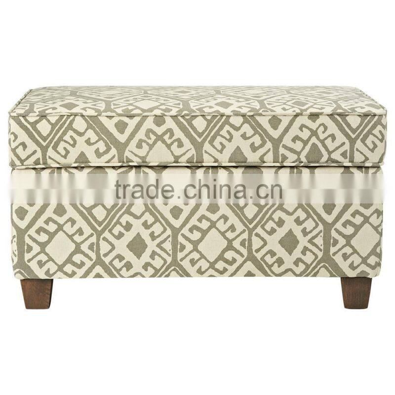 Bench Fabric Storage Ottoman OT-777